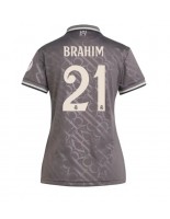 Real Madrid Brahim Diaz #21 Kolmaspaita Naisten 2024-25 Lyhythihainen